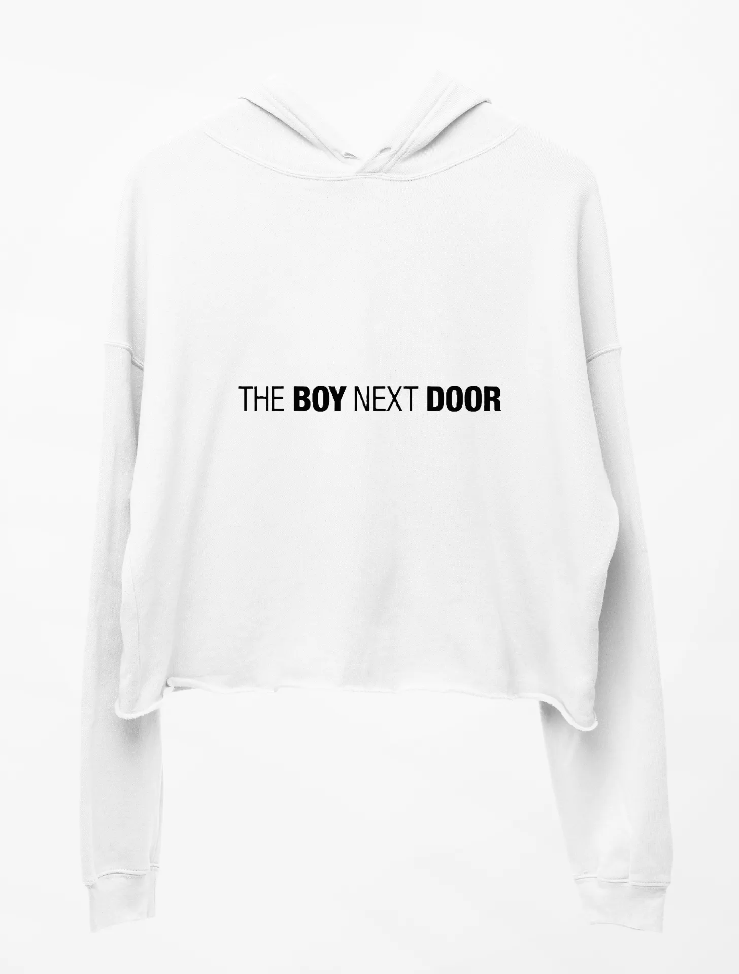 Boynextdoor Home Cropped Hoodie