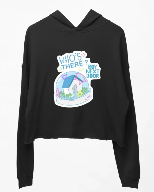 Boynextdoor Who’s There? Cropped Hoodie